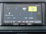 オーディオソースはご覧の通りです。Bluetoothを搭載しています。スマホと連動させると音楽等楽しむことが出来ます。