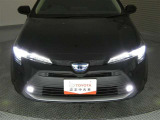 LEDヘッドライトです。デザイン性がよくとても明るいので、夜間の走行や悪天候でも安心です。しかも長寿命!