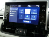【オーディオ選択画面】AM/FMの切替や、交通情報もこちらの画面から選択できます。