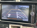 バックガイドモニターで、後方を確認しながら安心して駐車することができます。運転初心者も熟練者も必須の機能ですよ!
