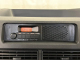 AM/FMラジオが付いています