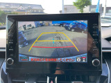 バックカメラです!ナビゲーションにこのように映ります。見えずらい真後ろもこれで安心ですよ!