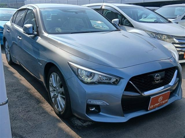 スカイライン 3.5 ハイブリッド GT タイプP 後期型 禁煙車 純正ツインディスプレイ