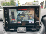 バックカメラです!ナビゲーションにこのように映ります。見えずらい真後ろもこれで安心ですよ!
