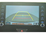 バックガイドモニターで、後方を確認しながら安心して駐車することができます。運転初心者も熟練者も必須の機能ですよ!