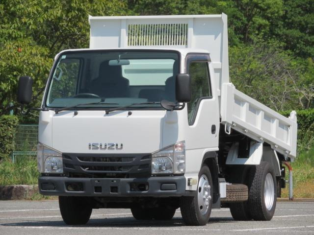 エルフ 3.0 3t 全低床 強化ダンプ 内寸-長305x幅159x高37