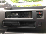 AM/FMラジオ付きです。