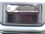 CDオーディオ・ラジオが付いてます。