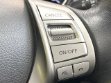 【クルーズコントロール】高速道路もラクラク走行。アクセルを離しても一定速度で走行ができ、長距離運転時の負担を軽減!加速・減速も簡単なスイッチ操作で調整できます。