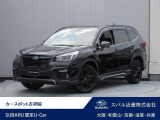 外装色「クリスタルブラックシリカ」のフォレスター入庫納車時に弊社指定の新品タイヤ4本を交換いたします。