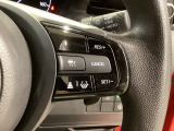 クルーズコントロールを装備しています。高速道路などで一定の速度で走ってくれるので運転が楽ですよ!速度を設定できますので、スピードの出しすぎにも注意できます。