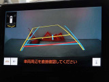 バックガイドモニターを装備しています、車庫入れもラクラクです。