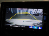 【バックカメラ】後退時も安心。リバース連動で画面が切り替わるのでとっても便利。
