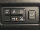 運転席回りのスイッチで安全装備のON/OFFも簡単に!