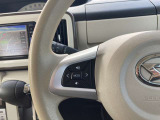 インテリアに合わせたデザインのステアリングは、握りやすく運転しやすい形状、大きさです。是非一度、実際に触ってお確かめください♪