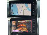 ナビゲーションは日産純正ナビ☆MM223D-Lの型番タイプ☆9インチサイズ☆TVもフルセグの綺麗な映像でご覧いただけます(^^)/