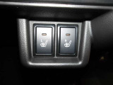 運転席、助手席はシートヒーター付きです。座面や背もたれを素早く温め、寒い日もより快適に過ごせます。