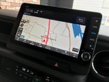 純正ナビが搭載されています。初めての道も安心ですね。Bluetooth接続可能!