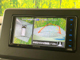 【マルチアラウンドモニター】専用のカメラにより、上から見下ろしたような視点で360度クルマの周囲を確認することができます☆死角部分も確認しやすく、狭い場所での切り返しや駐車もスムーズに行えます。