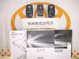 スマートキー&エンジンスターター付。取扱説明書とメンテナンスノートもあります☆品質評価シート付いてます!トヨタ認定中古車ライト!!