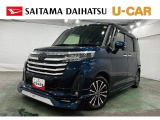 令和3年式トールカスタムGターボ/走行9070km。外装オプションが豊富で、前後左右どこから見ても引き締まったスタイルが魅力。ターボの力強さと装備の充実度が光るおすすめ車です(^^)/見ていきましょ♪