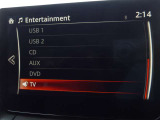 【オーディオ】CD/DVDプレーヤー・TV(フルセグ)・Bluetooth・USB接続対応!AM/FMラジオも搭載しています。