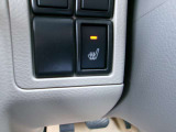 運転席に、ヒーターシートが装備されています。