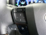 ステアリングスイッチ付き。前方から目を離すことなく操作することが可能です