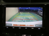 車両後方の映像を映すバックモニター。進路を確認しながら安全に車庫入れできます。