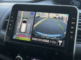 上から見たような映像で駐車をサポート!苦手な駐車も心強いですね!