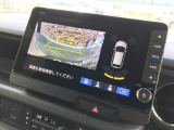リアカメラがついているので、駐車や後進の際にとても便利です♪