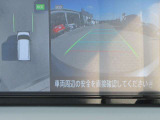 〔MOD付アラウンドビュー〕自車を上から見下ろす様な映像が映し出される全周囲型アラウンドビューモニターには移動物検知も付いており車庫入れも安心楽々ですね!