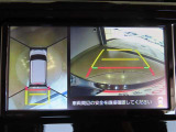 パノラミックビューモニター付きです。全方向の確認ができて安心です。