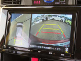 バックカメラの他に上から見下ろしたような画像が見れるアラウンド(全方位)モニター。前後左右を把握できます!