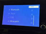 お気に入りの曲をBluetoothで再生できます♪ ドライブがさらに楽しくなりますよ♪