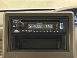 AM・FMチューナーやUSB接続、CD再生機能付き。お好きな音楽を聴きながらのドライブは楽しいですよね〜♪