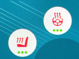 ●フロントシートヒーティング●ステアリングヒーター:運転席・助手席共に三段階で調節が可能なシートヒーターを装備しております。季節を問わず快適にご使用いただけます。