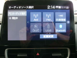 マルチメディアオーディオBluetoothや各種設定が可能