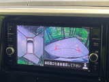 【アラウンドビューモニター】専用のカメラにより、上から見下ろしたような視点で360度クルマの周囲を確認することができます☆死角部分も確認しやすく、狭い場所での切り返しや駐車もスムーズに行えます。