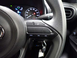 握りやすいハンドルで快適な運転をどうぞ。