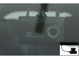 ドライブレコーダー(TZ-DR210)装備してます。フロントとリヤーのカメラで録画しているので万が一の時の記録で安心です。
