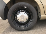 ホンダ純正のホイールキャップが装備されています。