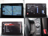 ナビやオーディオ、ご自身の運転記録やメンテナンスログを表示する「マツダコネクト」を搭載。人間工学に基づき、自然な位置に搭載されております。もちろんBluetooth等のオーディオにも対応しております。