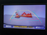 バックガイドモニターを装備しています、車庫入れもラクラクです。