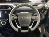【ステアリングスイッチ】運転中、前方から目線をそらすことなく、オーディオ等の操作が可能な便利機能!安心&快適なドライブを演出してくれます♪