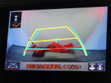 バックガイドモニターを装備しています、車庫入れもラクラクです。