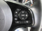 ハンドル右側はクルーズコントロールのスイッチを装備しています。運転中の操作も安心して行えます。