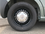 ホンダ純正のホイールキャップが装備されています。