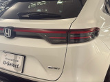 視認性がいいテールランプ。後続車にも存在をアピール。