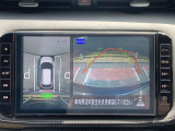 アラウンドビューモニター付です。上から丸見え、車庫入れも安心!